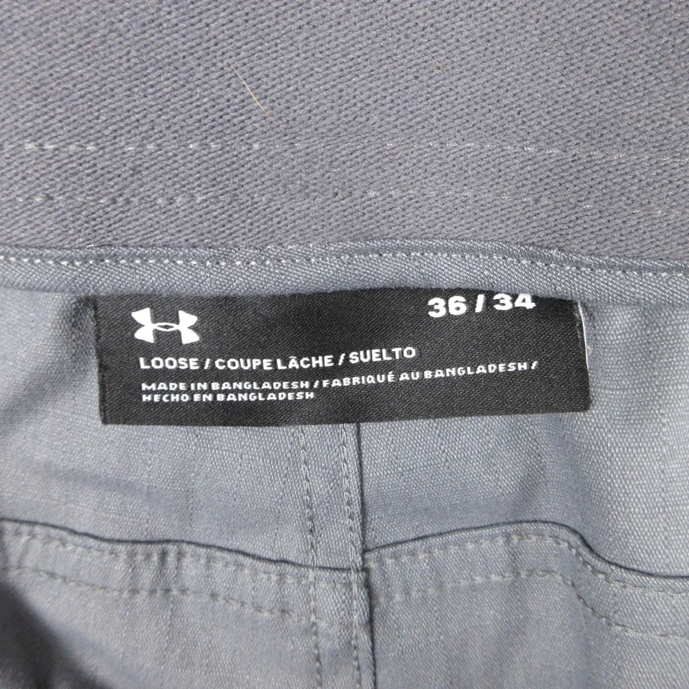 Under Armour Pants Mens 36x34 Gray UA Storm Tactical Enduro Ripstop Utility Work